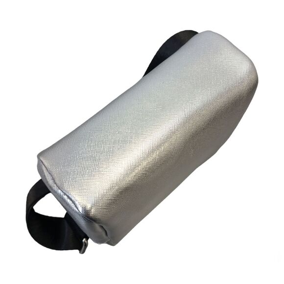 Silver Cybercore Mini Crossbody Bag - Picture 4 of 12